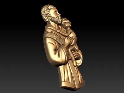 Saint Benedict 3D print model purchase
