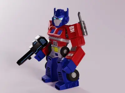 Optimus Prime 3D model