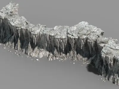 Mountain - Stone 39 3D model