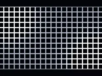 Perforated panel with 64 percent opening 25O121 3D model