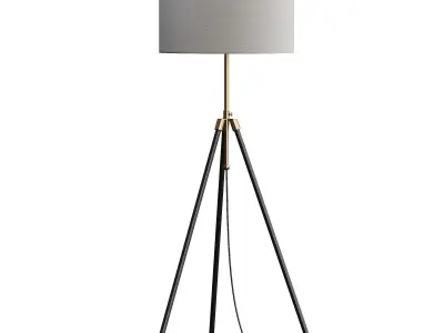  Adjustable Metal Lucius Floor Lamp 3D model