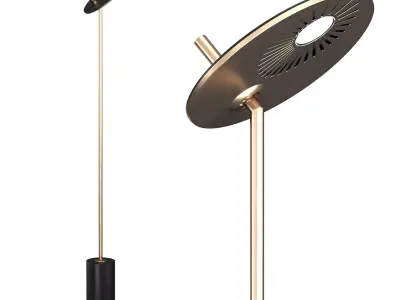 Lua ST Icone Luce Terra 3D model