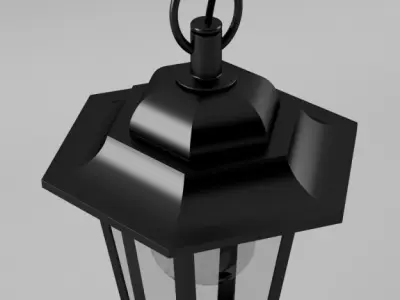 Exterior Ceiling Lamp 3D model