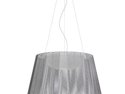 SPIKE herringbone pendant light 3D model