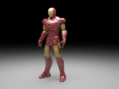 ironman suit 3D model