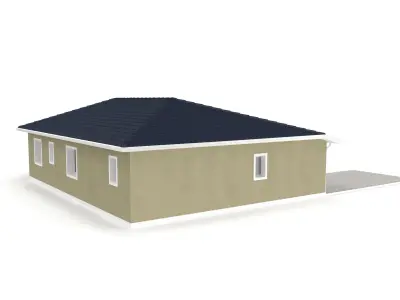 Realistic House 3D model
