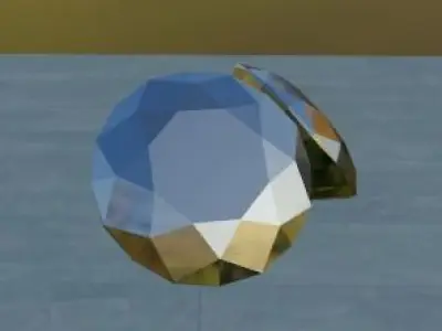 3 diamond shapes 3D print model