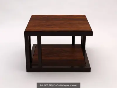 LOUNGE TABLE---Collection Bx10 3D Model Pack