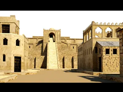 Babylonian City- 3d Model 3D model