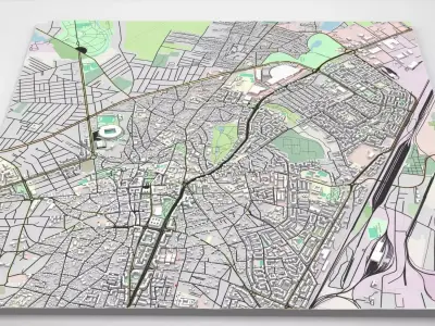 Cityscape Craiova Romania 3D model