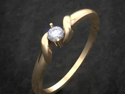 Finger Rings collection printable 3D print model 2