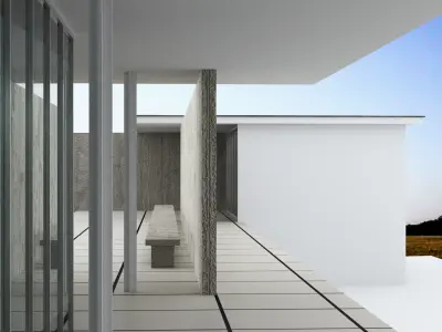 Barcelona Pavilion 3D model