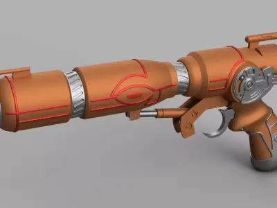 Outlaw Star Caster Print Kit 3D print model