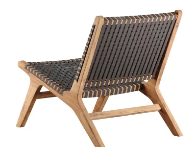 NAIROBI Garden Armchair No1 Low-poly 3D model