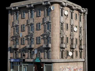 Old Building 3D model