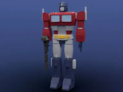 Optimus Prime 3D model