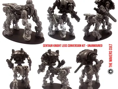 Centaur Knight Conversion Kit - Chassis only 3D print model