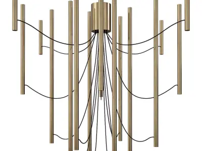 Fabbian ari pendant Low-poly 3D model