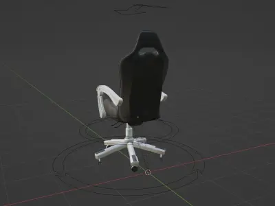Gaming chair 3D model