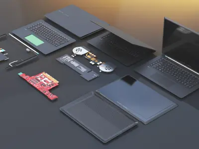  HP Omen 15 Gaming Laptop with Hardware Modules 