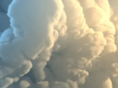 FumeFx Cloud Design Asset 3D model