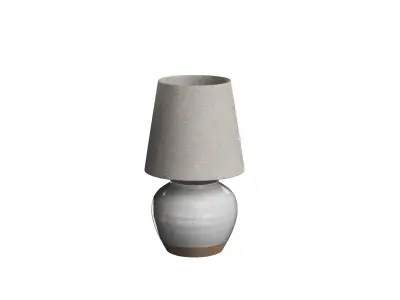Miller Ceramic Bedside Lamp 3D model