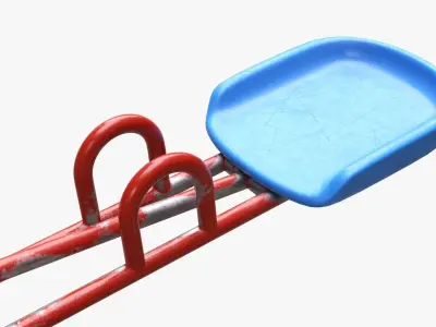 Teeter totters 3D model