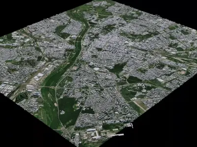 Warsaw - Poland 3D model