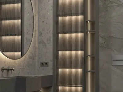 Bathroom furniture RJ Easy Design 03 3D model
