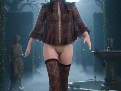 PHILIPPA EILHART The Blind Sorceress 3D model