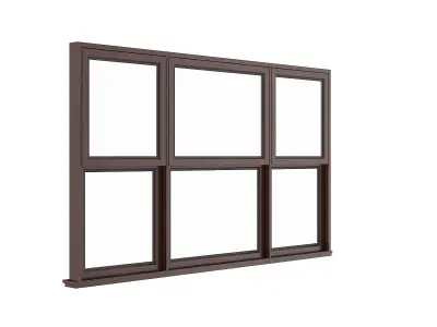 Wooden Window 17 3D model