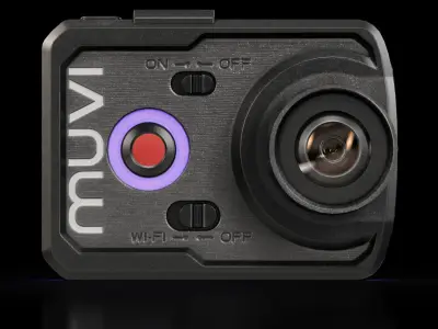Veho VCC-006-K2 Muvi action camera Low-poly 3D model