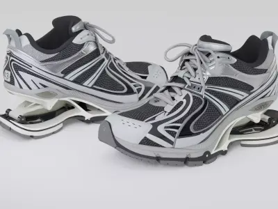 Balenciaga Xpander sneaker Low-poly 3D model