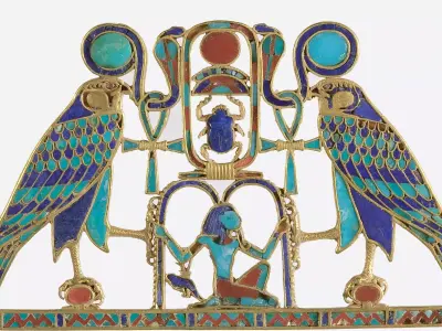 Ancient Egypt - Necklace of Sithathoryunet 3D print model