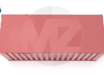 container shipping 3D model