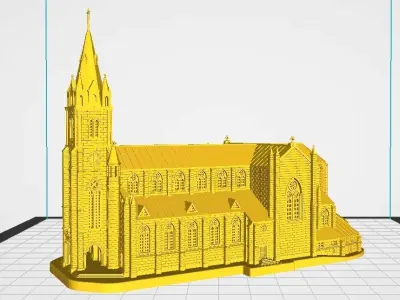 Myeongdong Cathedral 3D print model
