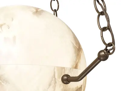 Edition Modern chandelier Atlas 300 3D model