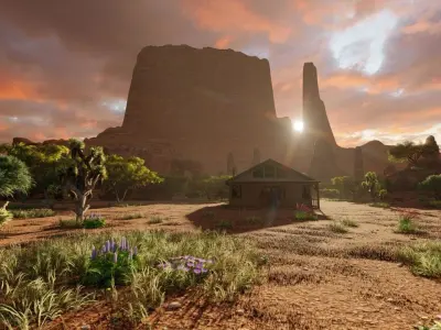 old house-Old Abandoned House 3D model