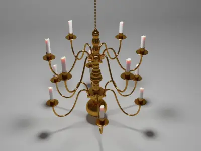 French Lightning 3D model