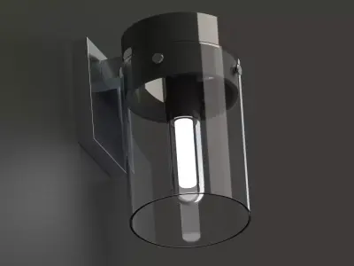 EXTERIOR LIGHT LAMP 3D model