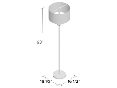 Floor Lamp 3D model