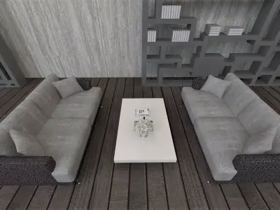 Asian Art Exhibition Center 3D model