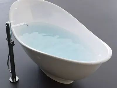 Galassia Meg11 Bathtub art 5418 3D model