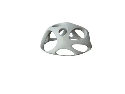 SciFi Cube Object No 53919 Low Poly Shape Low-poly 3D model