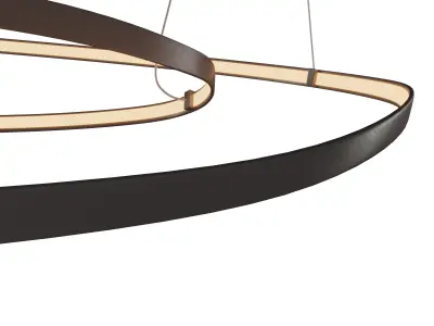 Heaven circular pendant light 3D model