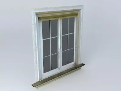 Low-Poly Window Free 3D model