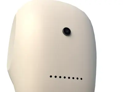 Ender-6655 Robot Low-poly 3D model