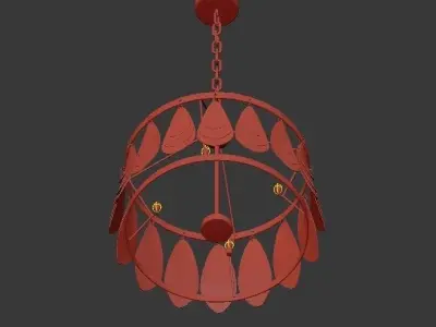 Rio Chandelier 3D model
