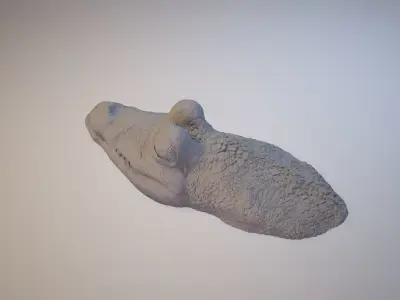 CROCODILE DOOR STOPPER 3D print model