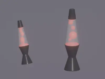 Lava Lamp 3D model